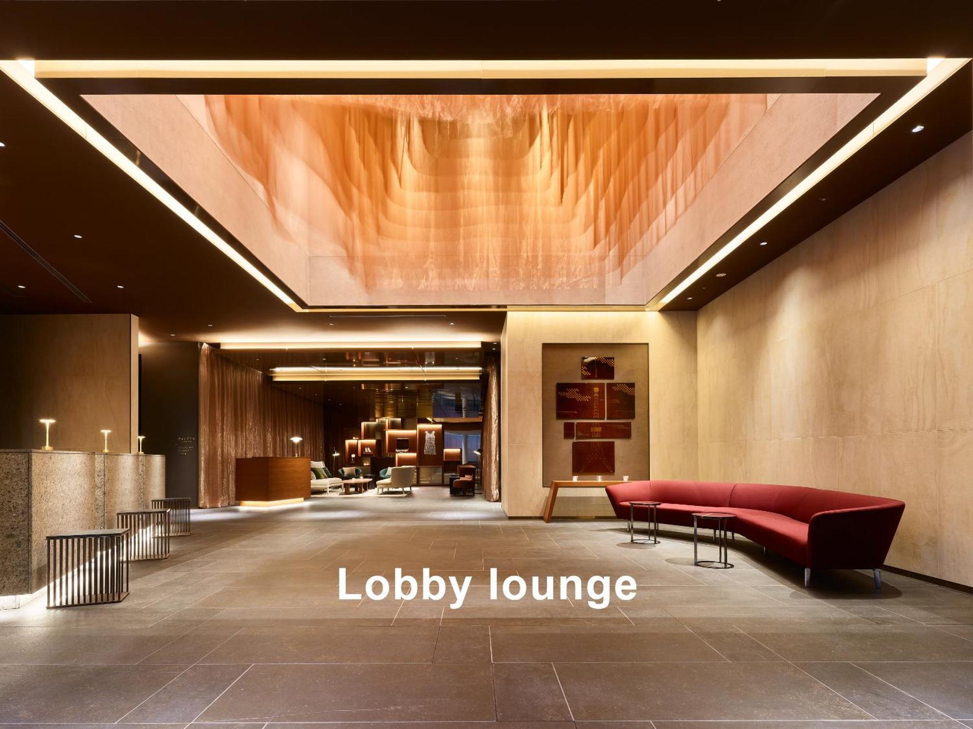 Mitsui Garden Hotel Roppongi Tokyo Premier Eksteriør bilde Lobby lounge